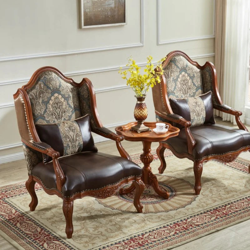 Dutrieux Single Fancy Living Room Chair With Back Support