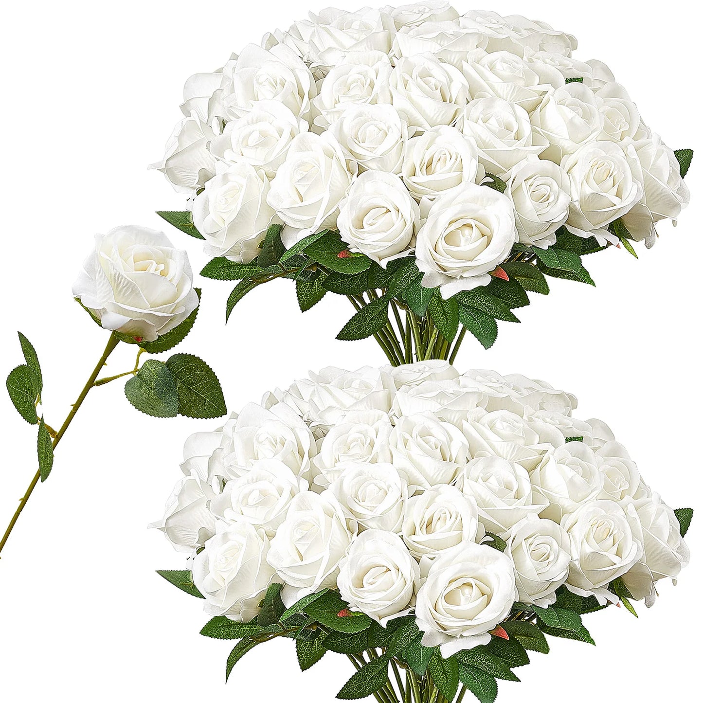 Artificial Flowers Set 60 120 500 For WeddingDecor DIY