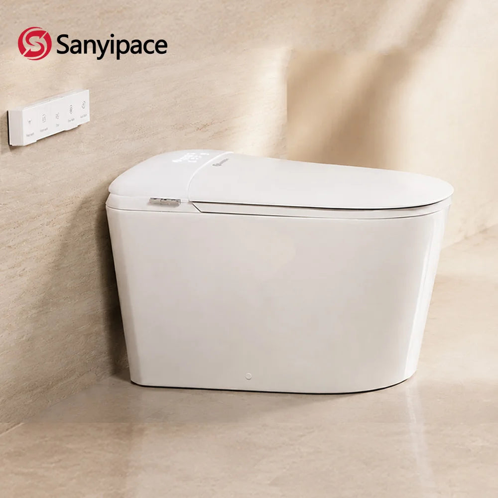 SANYIPACE Smart Bidet Toilet Heated Seat Warm Air Dryer