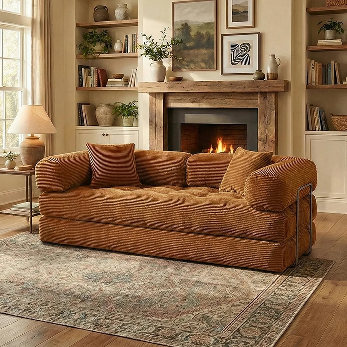 YQzyphyna Futon Sofa Bed 4in1 Convertible Couch Loveseat