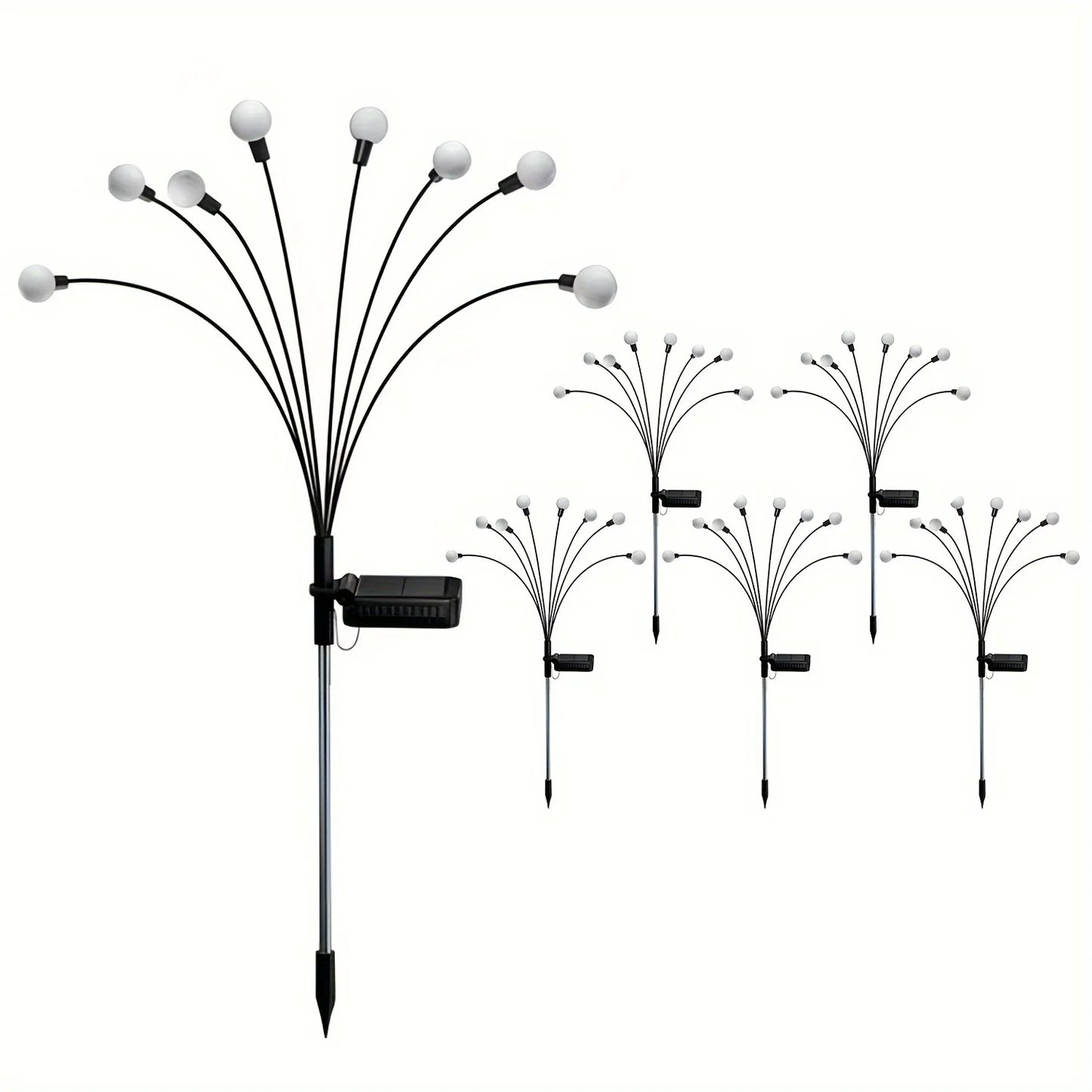 KPSTEK Swaying Solar Firefly Lights 32 LED For Pathway