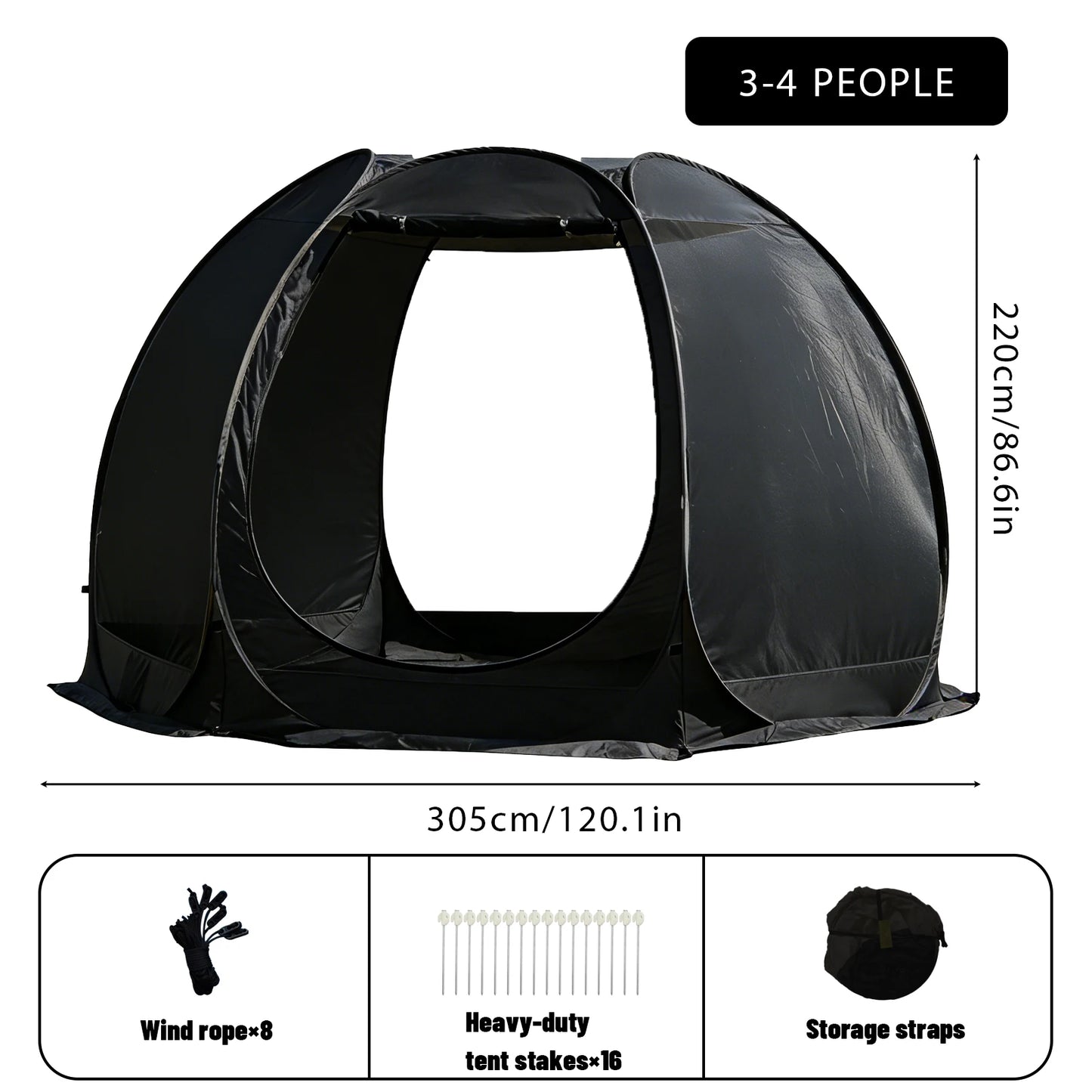 Pakicetus Instant Pop Up Screen Tent Mosquito Proof Outdoor