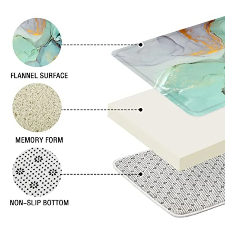 Shower Curtain Ensemble With Toilet Lid Cover Bath Mat