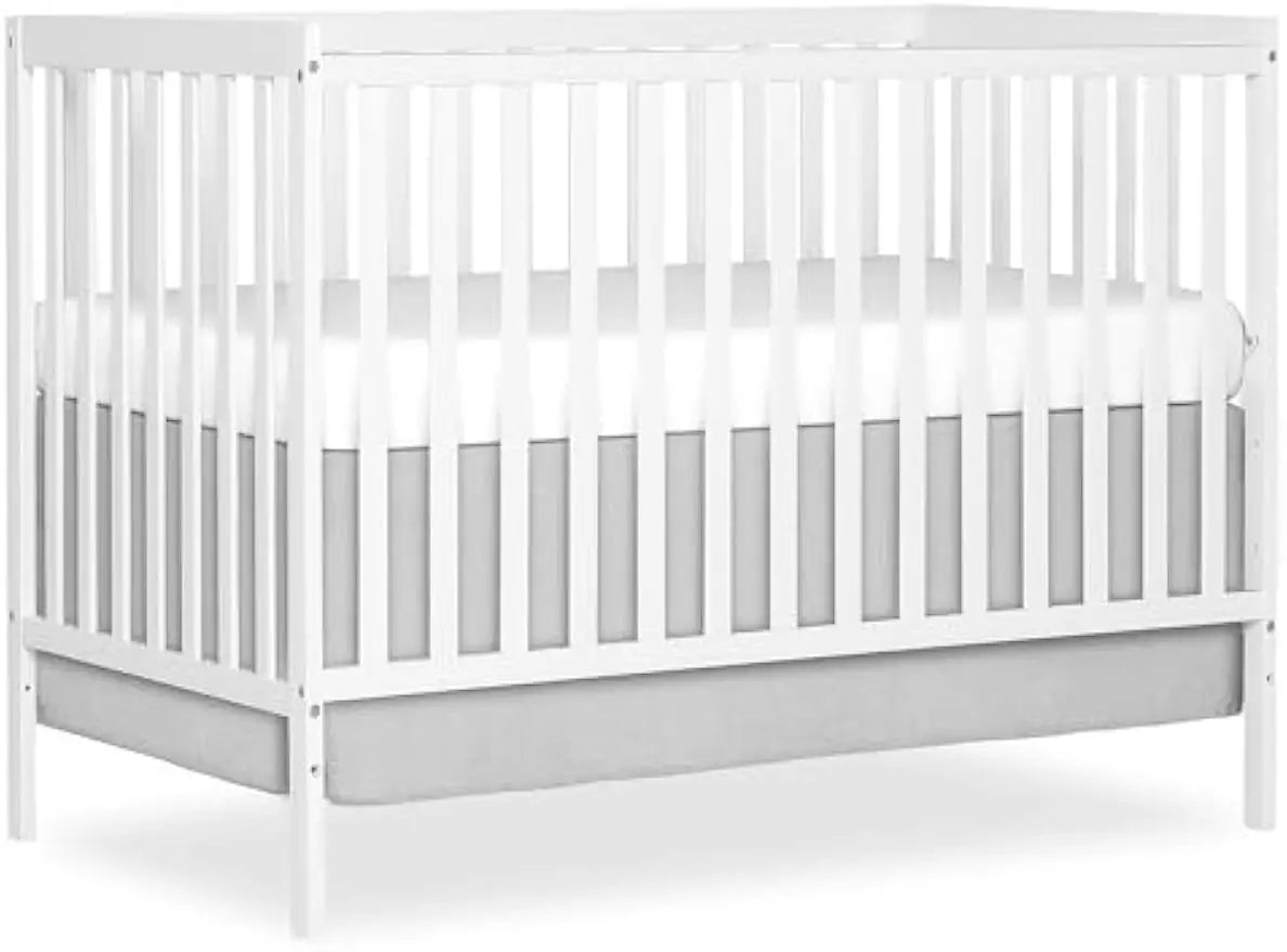 Convertible Baby Crib With Toddler Bed Conversion Sustainable Pinewood