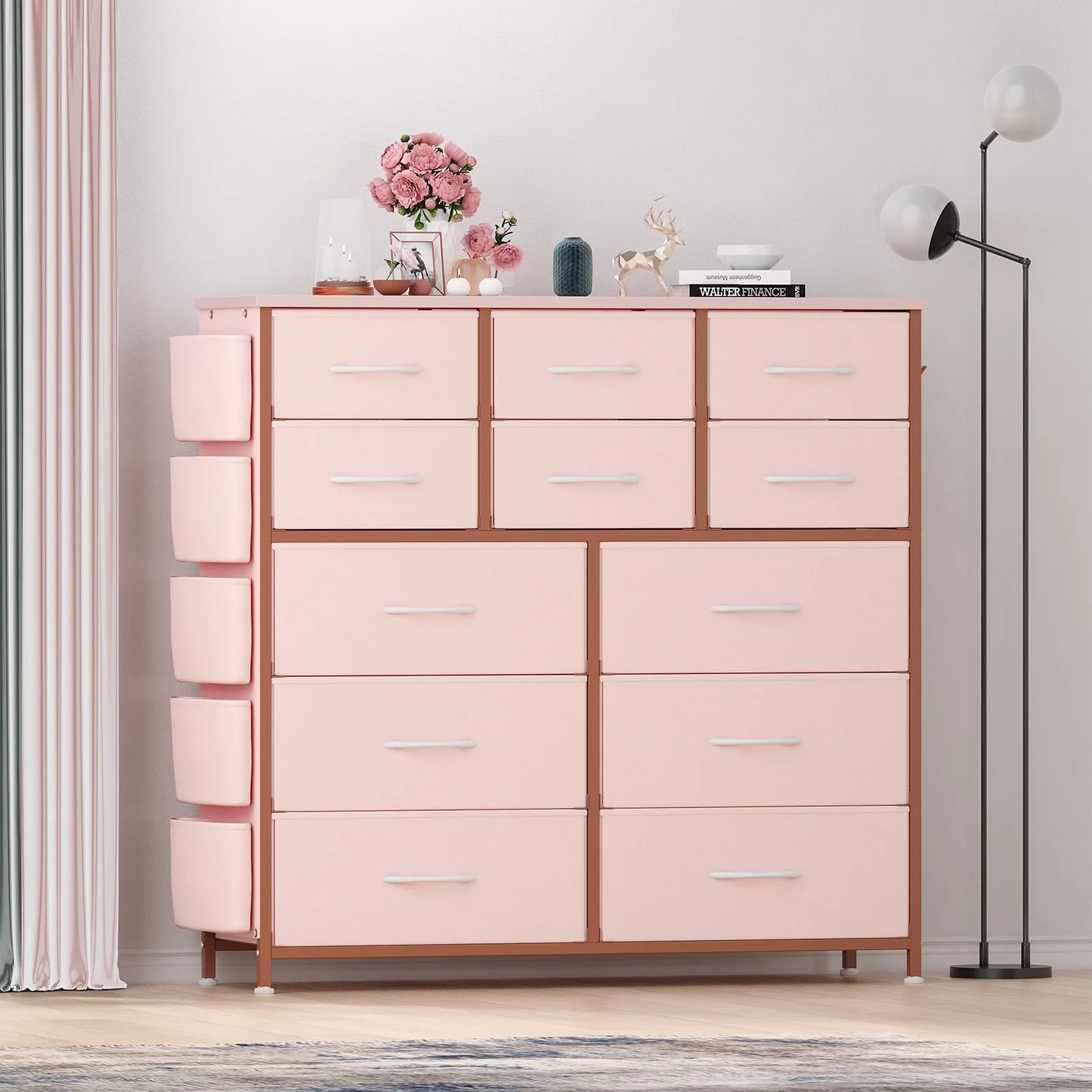 HiMISS 12 Drawer Dresser For Bedroom Organization And Storage