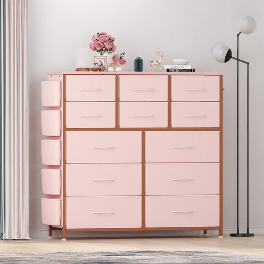 HiMISS 12 Drawer Dresser For Bedroom Organization And Storage
