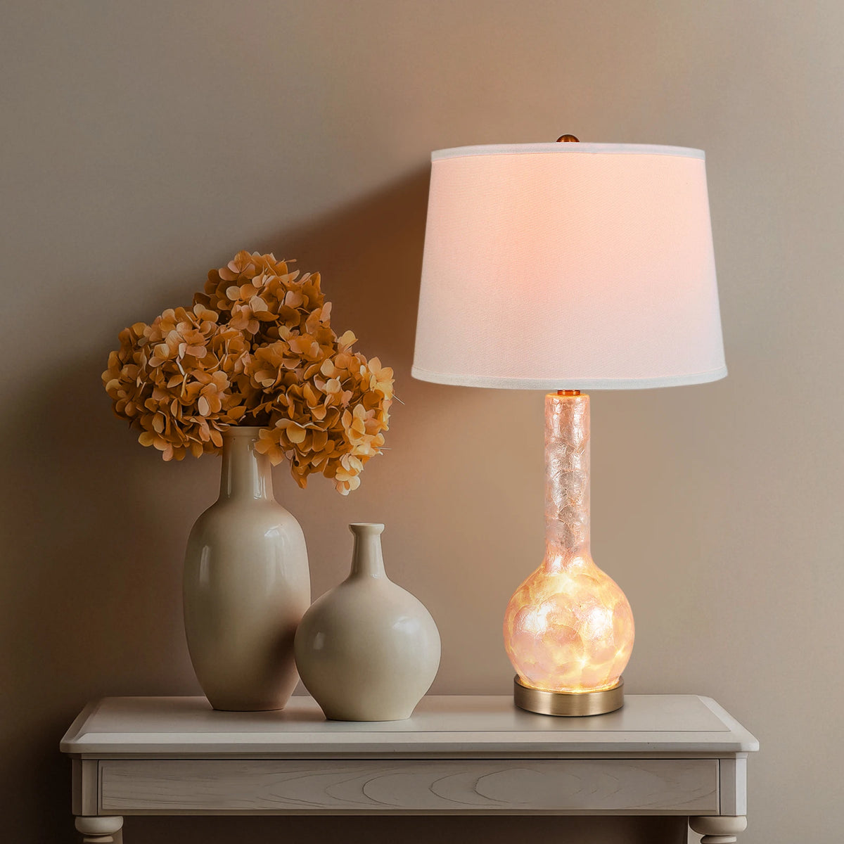 Luxury Opal Glass Table Lamp for Bedroom Living Room Lights