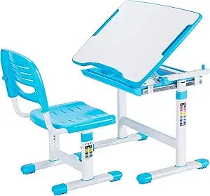 Adjustable Children Desk And Chair Learning Workstation