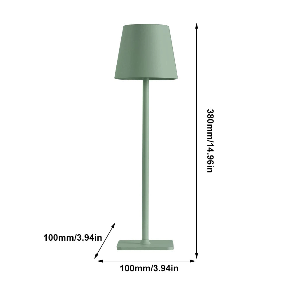 Alloet Cordless USB Rechargeable Table Lamp With Touch