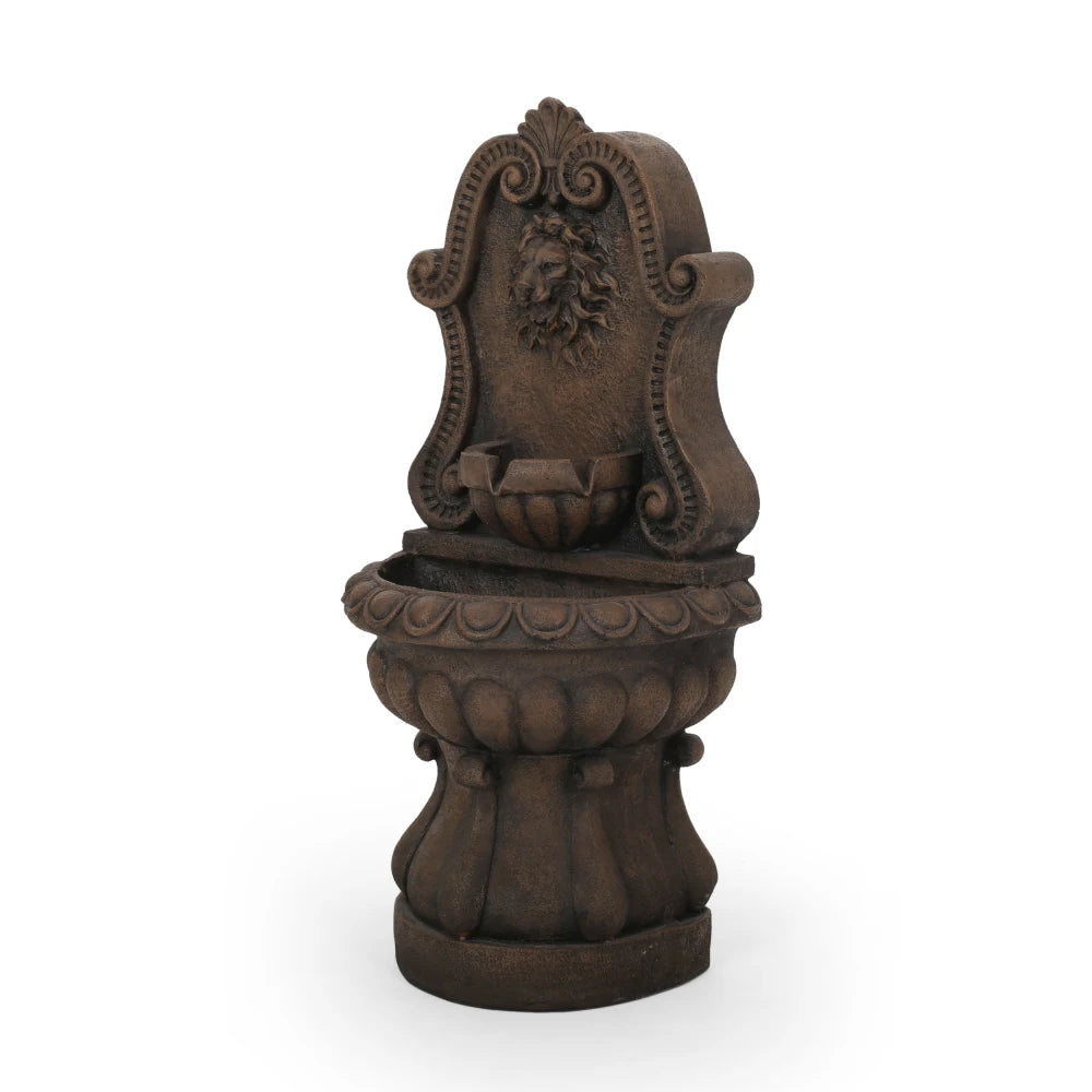 Olivia Weather Resistant Floor Fountain With Light