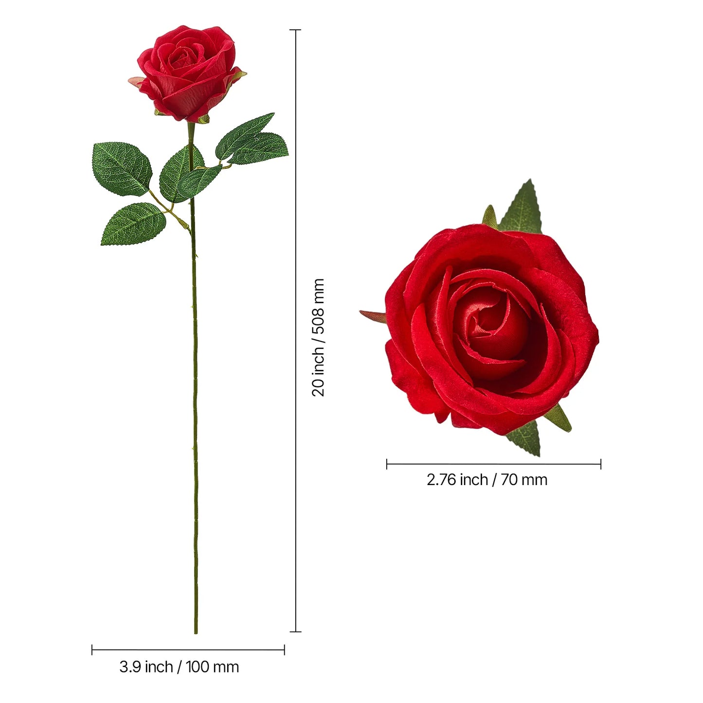 Artificial Flowers Set 60 120 500 For WeddingDecor DIY