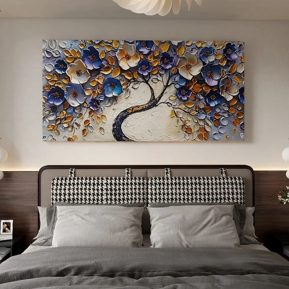 Abstract Floral Tree Canvas Art Boho Wall Decor Gallery