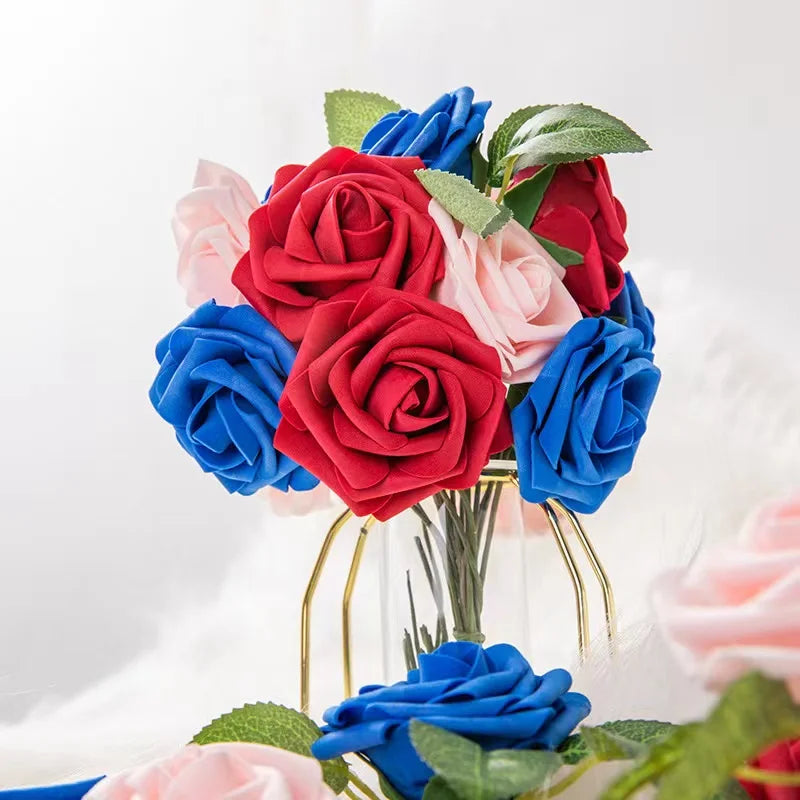 Artificial Foam Rose Flowers for Weddings Bouquets and Centerpieces