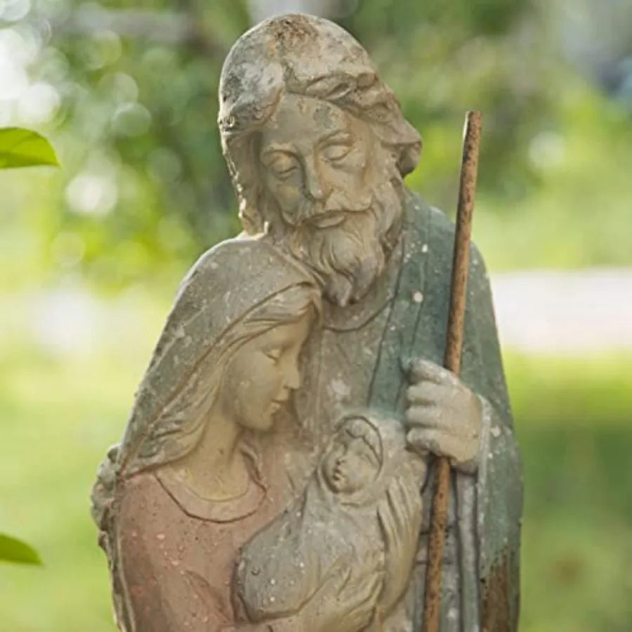 Holy Family Catholic Garden Statue Saint Mother St Joseph