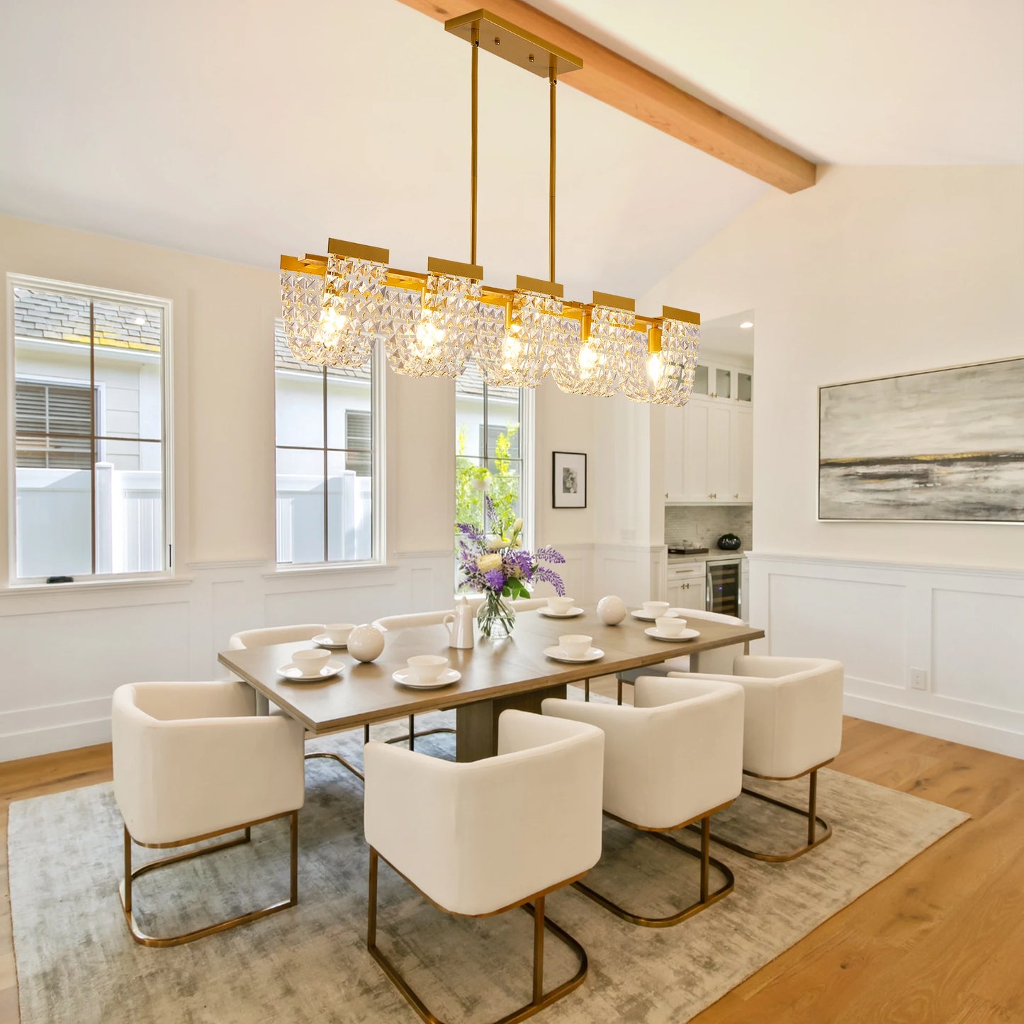 Luxury Crystal Chandeliers For Living Room Kitchen Island Lighting