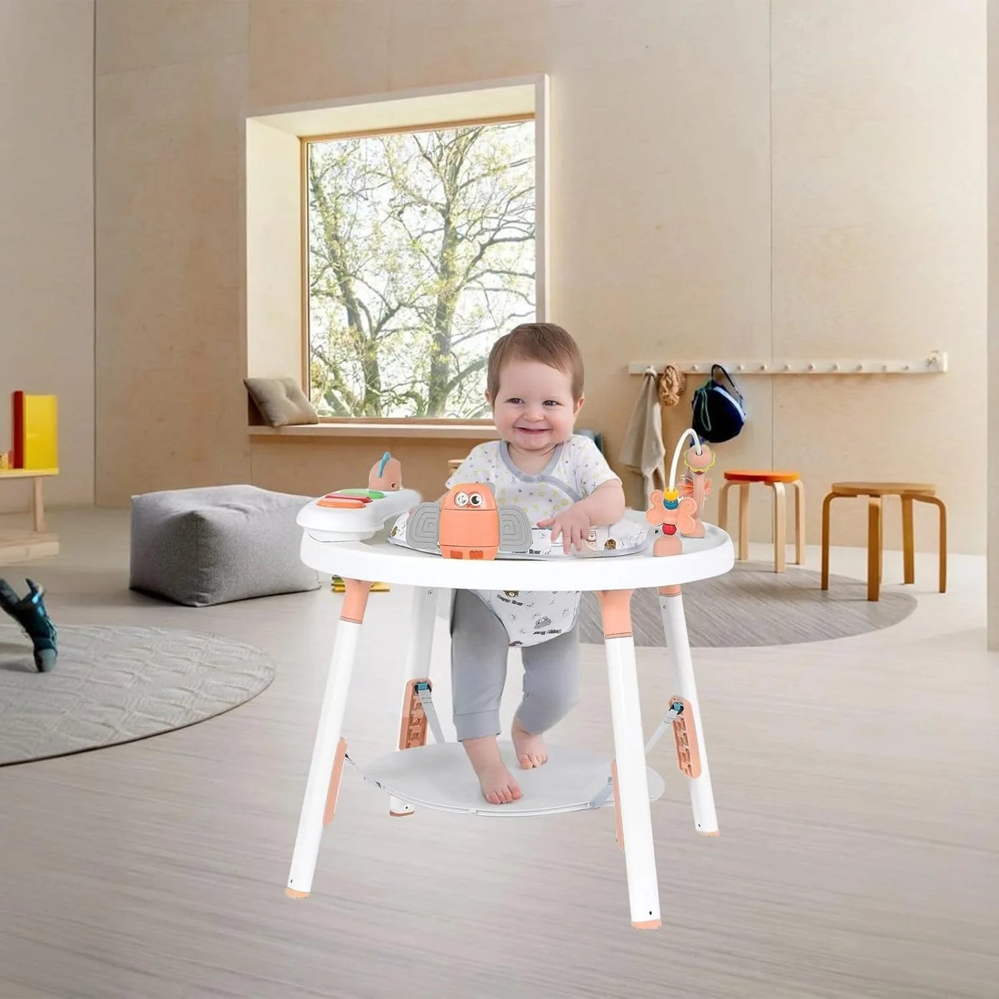 Ubravoo Baby Activity Center Three In One With Toys