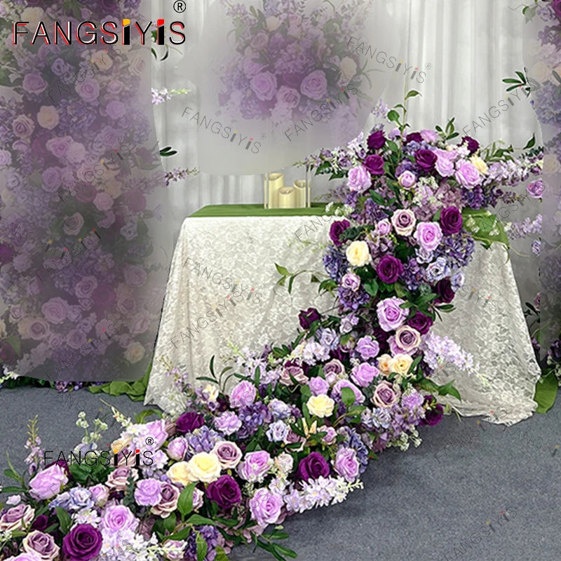 Artificial Wedding Backdrop Arch Floral Arrangement With Roses