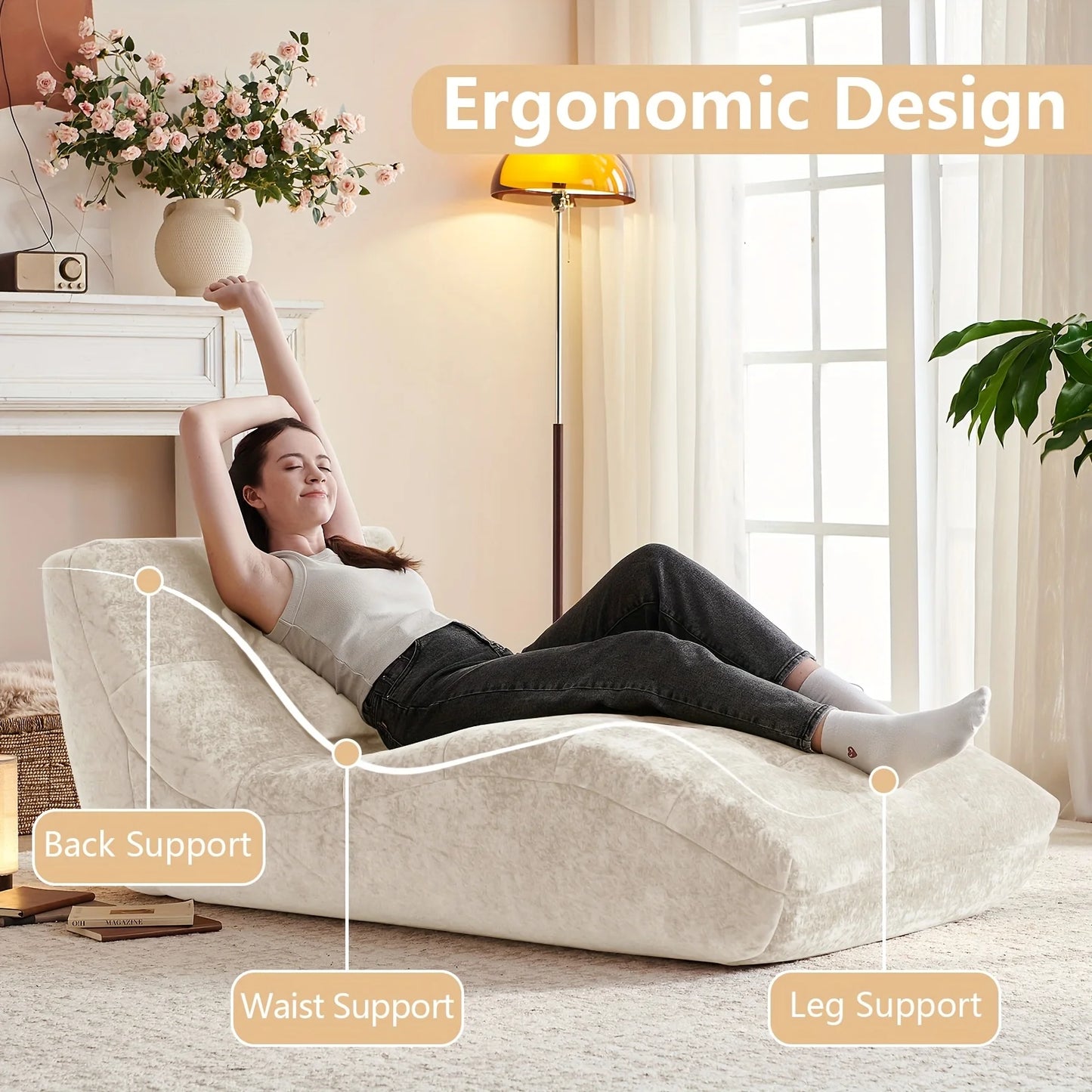 PIYRQ Single Sofa Seat Yoga Platform For Living Room