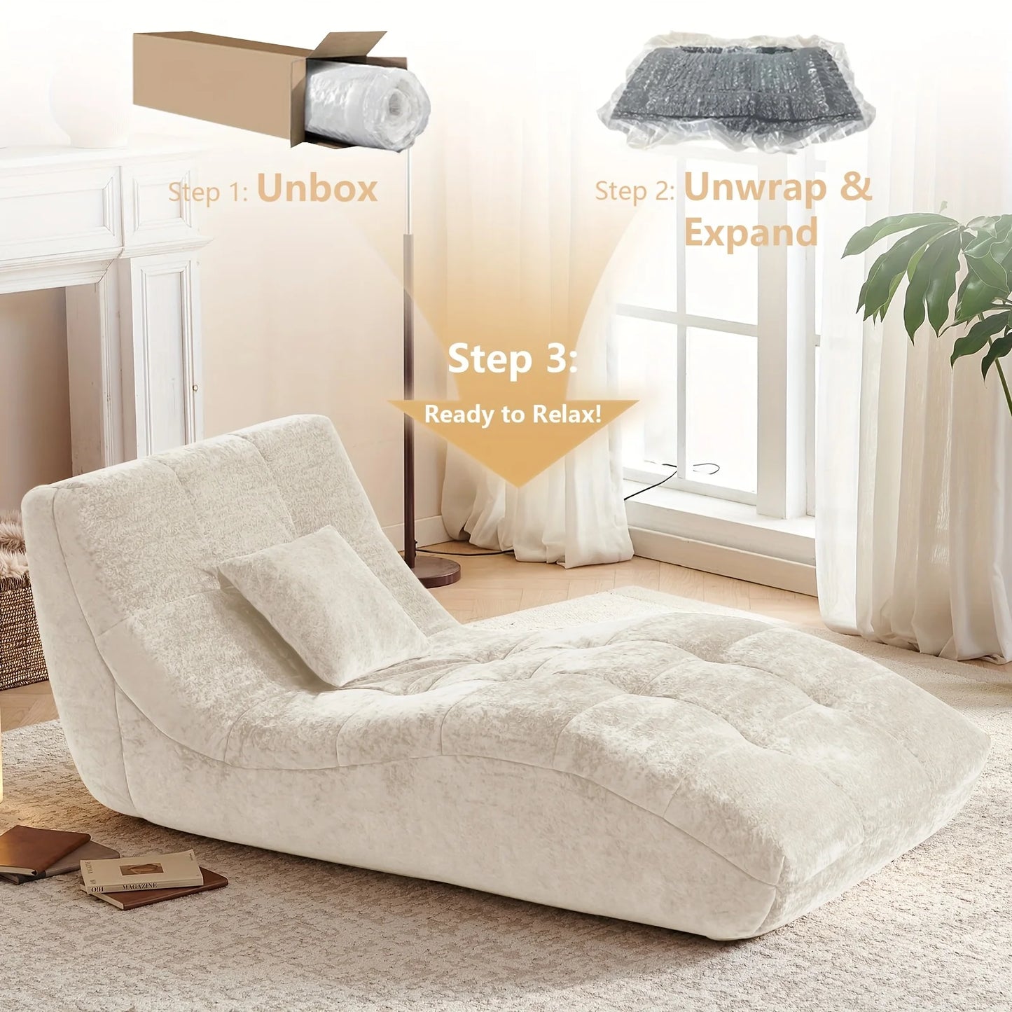 PIYRQ Single Sofa Seat Yoga Platform For Living Room