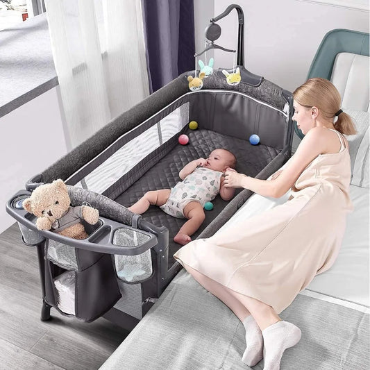 Devine In And Out Baby Bassinet Bedside Crib Pack And Play