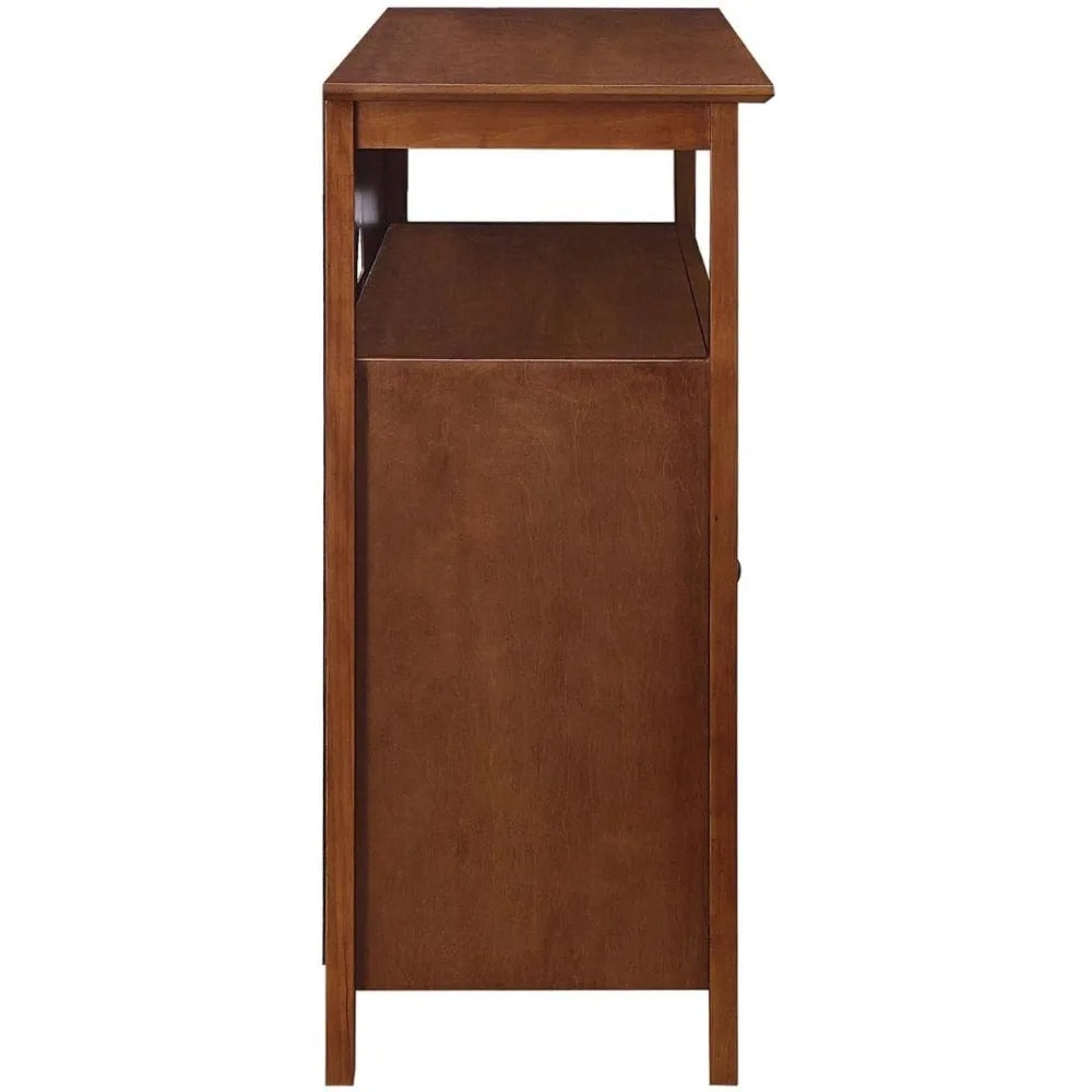 ZHUOTING Ultimate ContemporaryElegant TV Stand With SecretCompartmentStorageSolutions