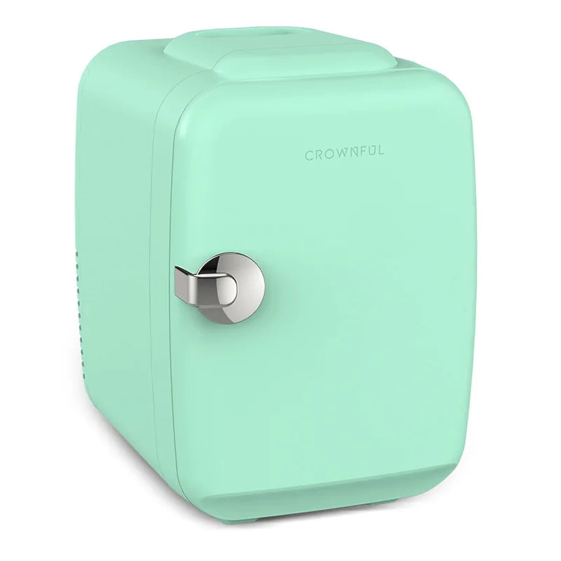 Crownful Portable Mini Fridge For Beauty Makeup And Skincare