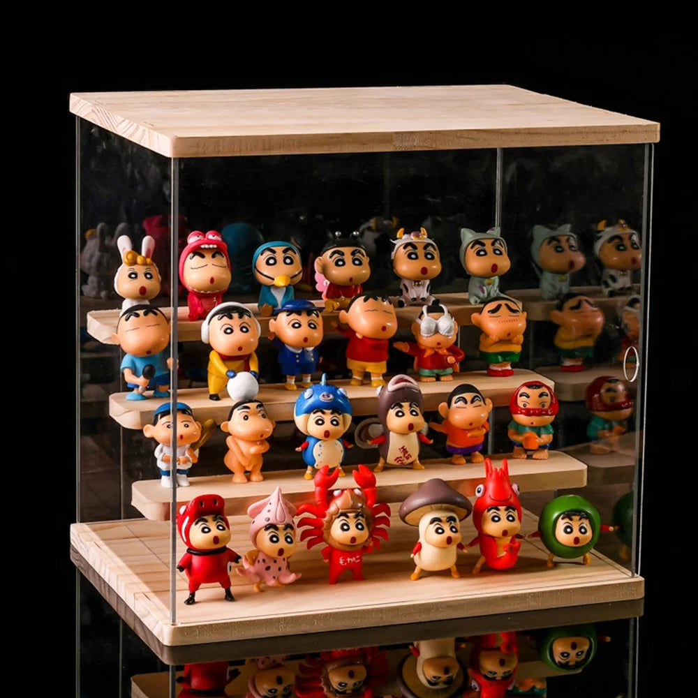 Feature Acrylic 4 Tier Display Countertop Storage Rack
