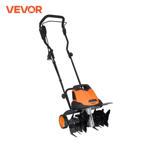 VEVOR 12 Amp Electric Tiller 18 Inch Tilling Width Corded Cultivator Machine