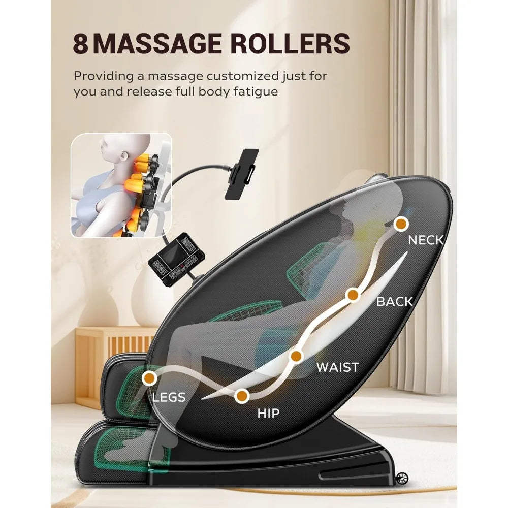 Zero Gravity Full Body Massage Chair With Heat Therapy