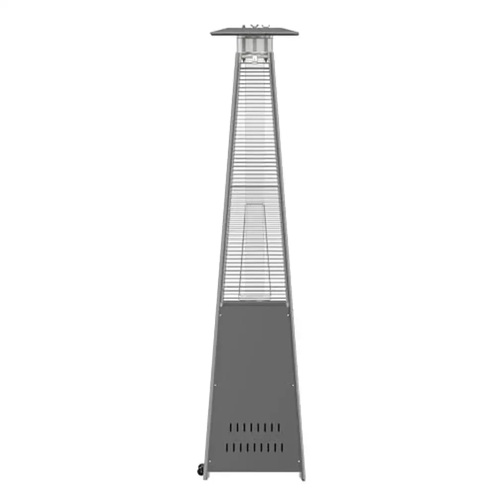 XMSJ Portable Gas Patio Heater 42000 BTU Stainless Steel