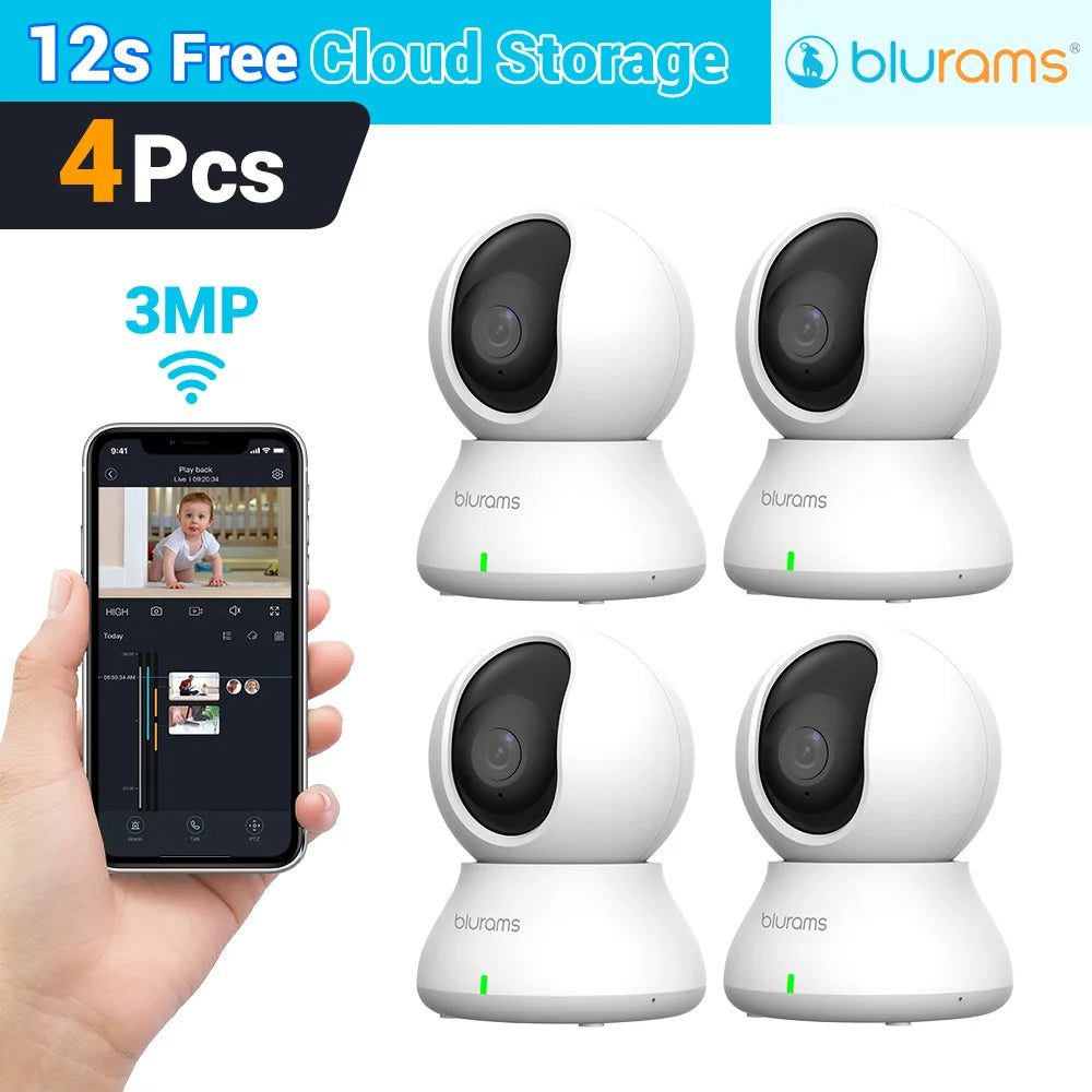 Blurams 2K Baby Monitor Camera With Motion Detection