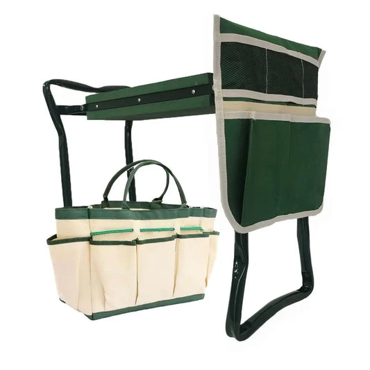 XMSJ Garden Kneeler And Seat With Large Tool Pouch