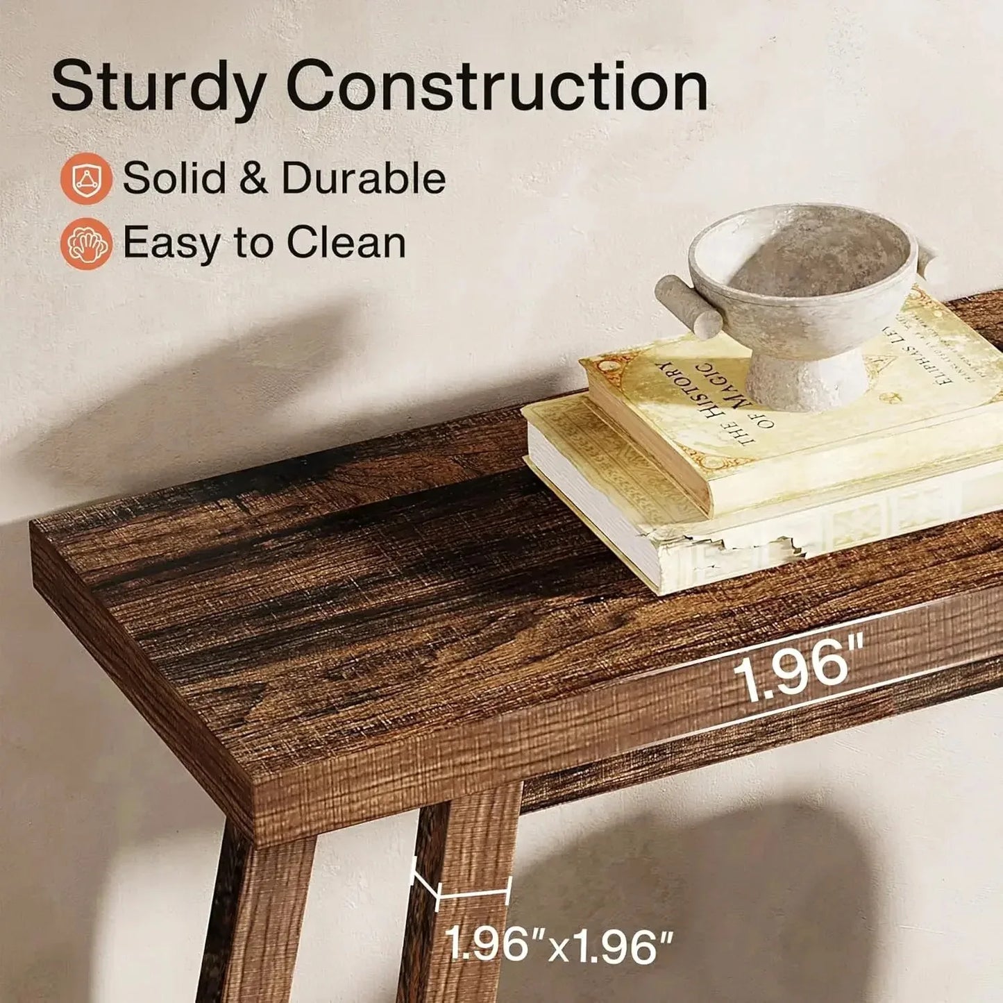 Little Tree Console Table For Entryway Two Tier Hallway