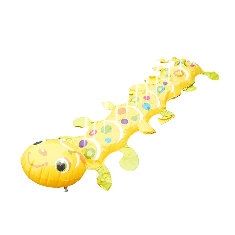 Caterpillar Sprinkler Pad Splash Play Mat For Kids Backyard
