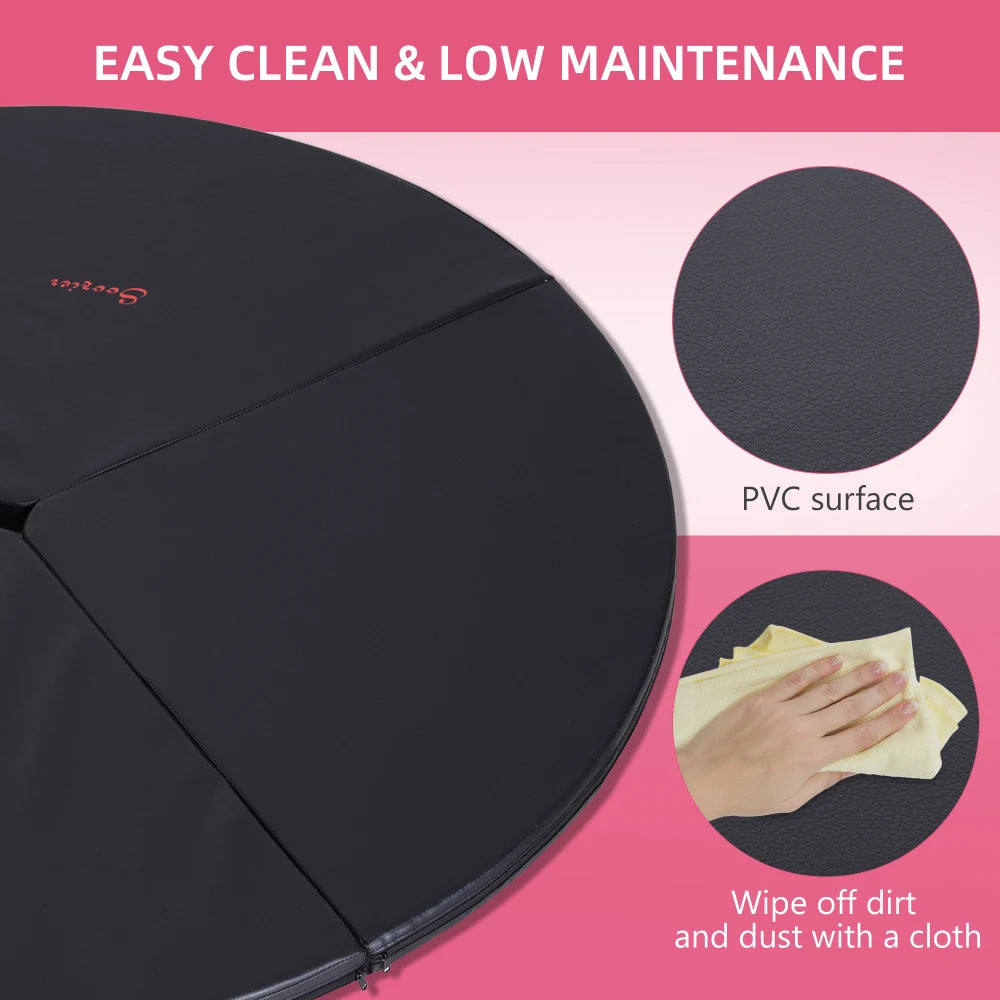 LWO Pole Dance Mat Foldable Lightweight for Home Use