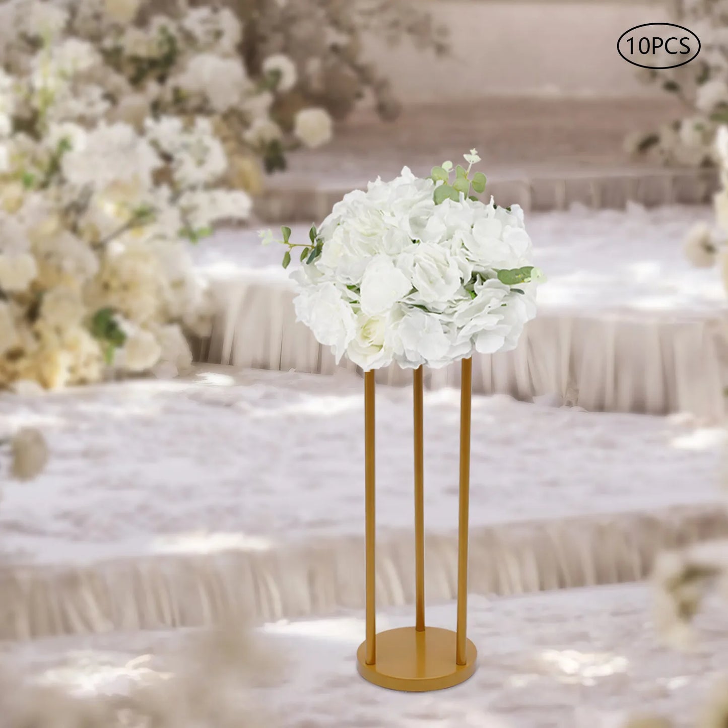 Artificial Rose Ball Bouquet For Wedding Centerpieces