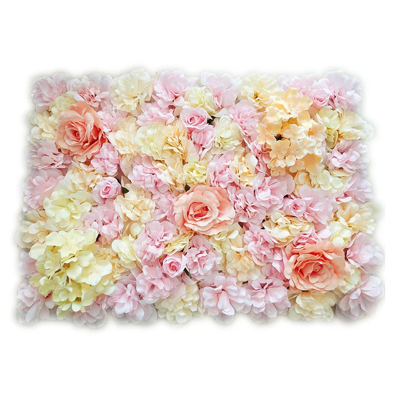 Artificial Hydrangea Rose Peony Panels Wedding Backdrops