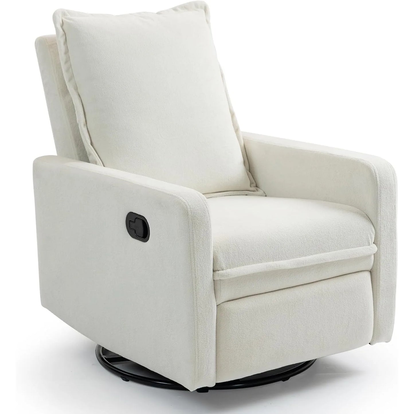 XIUWO 360 Degree Swivel Glider Chair High Back Recliner