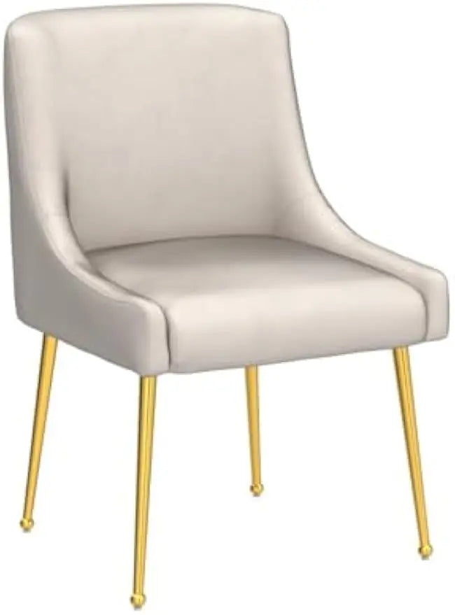 Ticify Modern Velvet Upholstered Dining Chairs Set Guest