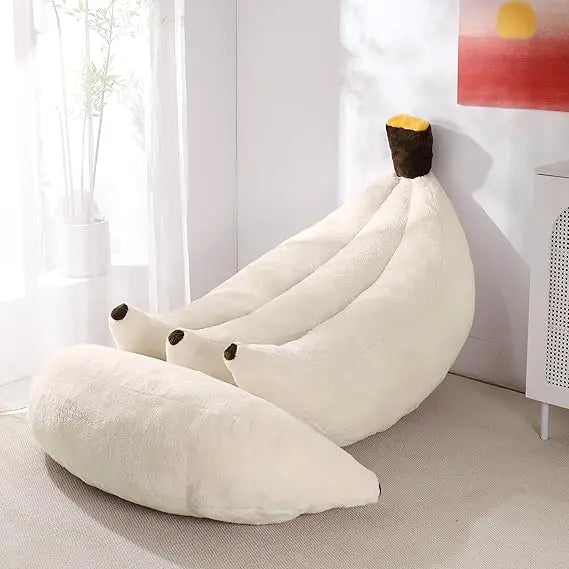 DAFIFY Bean Bag Chair With Ottoman Floor Lounger