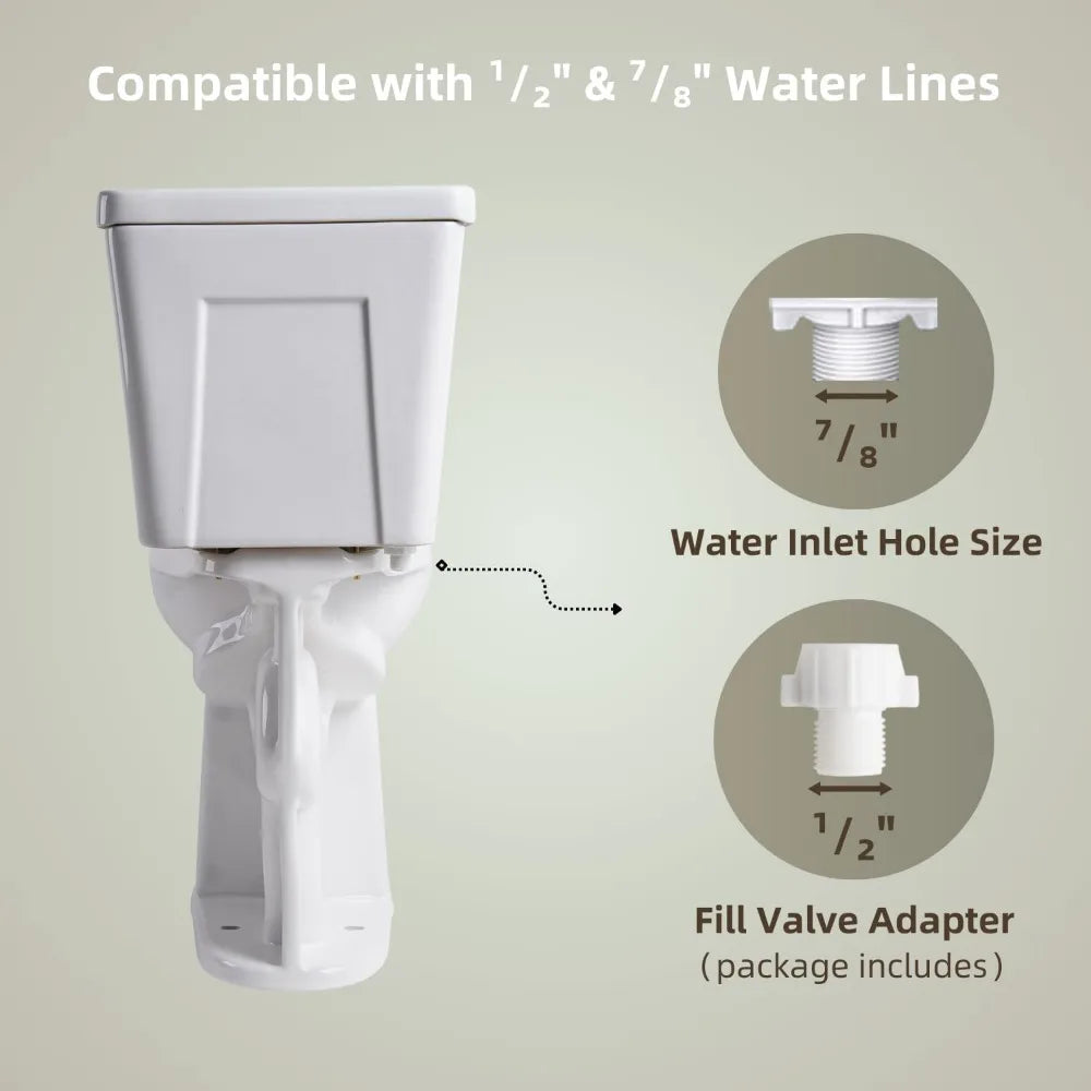 Senior Tall Toilet With Elongated Bowl And Soft Close