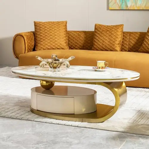 Glass Top Coffee Table With Stainless Steel Base Modern