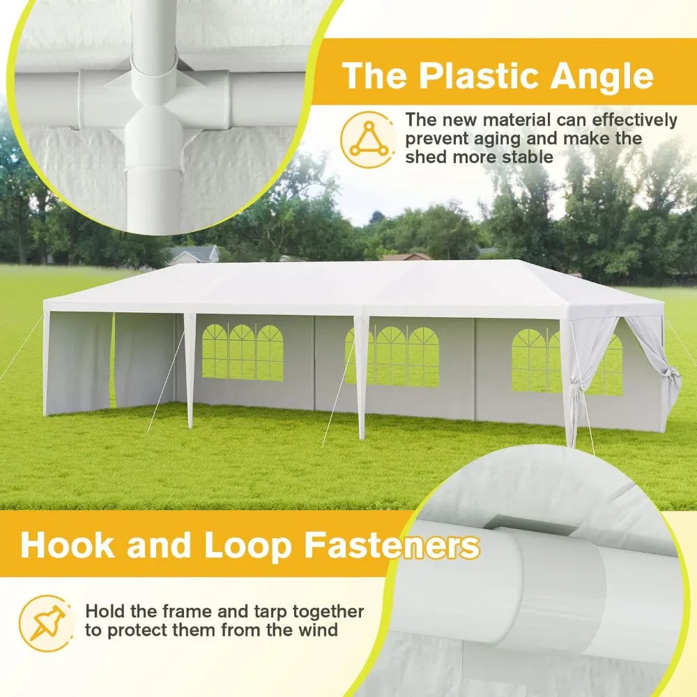 High-concerned Outdoor Party Tent Heavy Duty Canopy for Weddings and Large Events Shelter