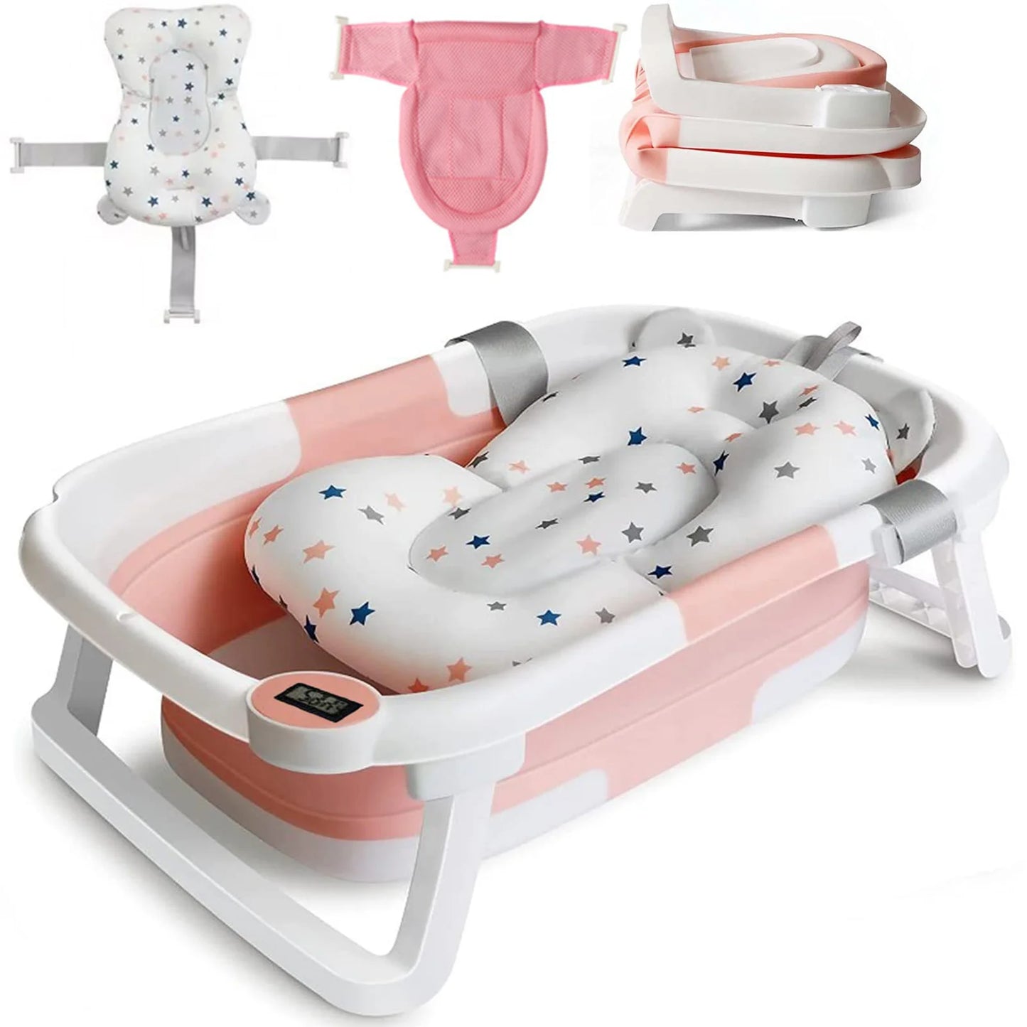 Devine In And Out Cushioned Foldable Baby Bath Tub Pro