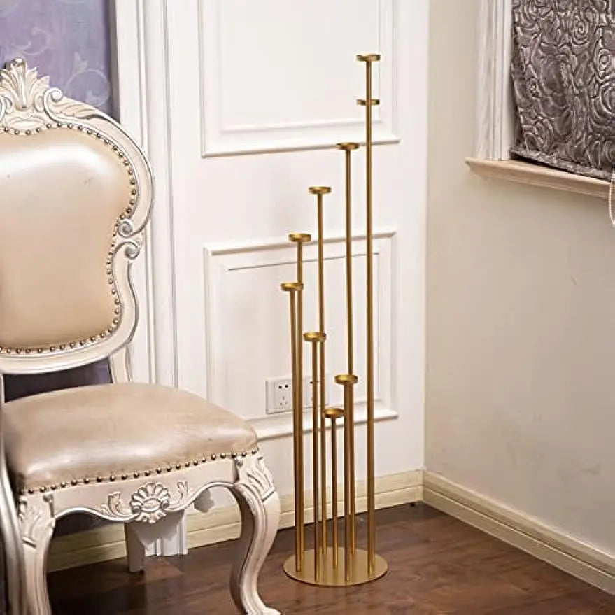Pillar Candle Holder Candelabra for Wedding Table Centerpieces Home Decor
