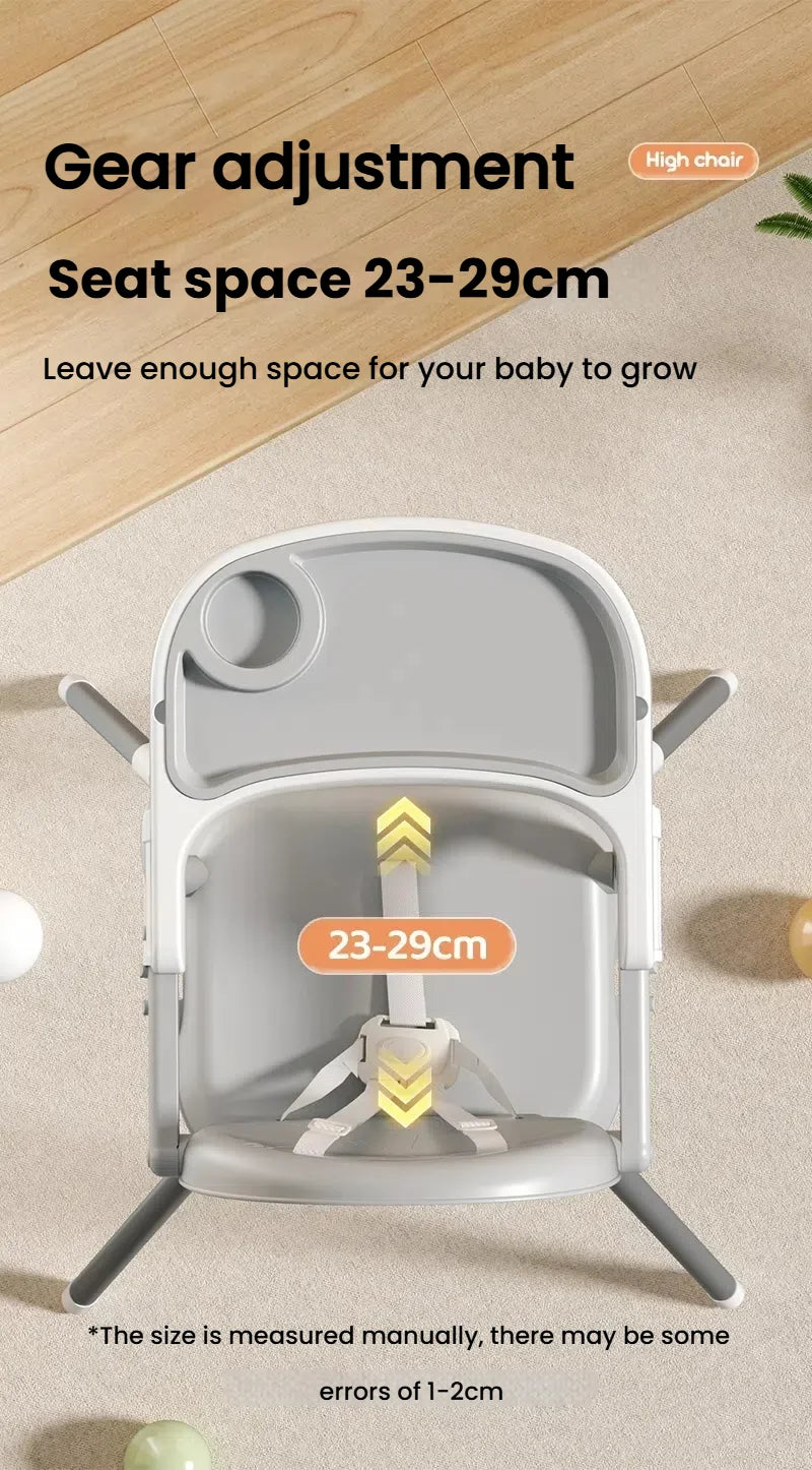 Baby High Chair Table Combo Dining Chair With Adjustable