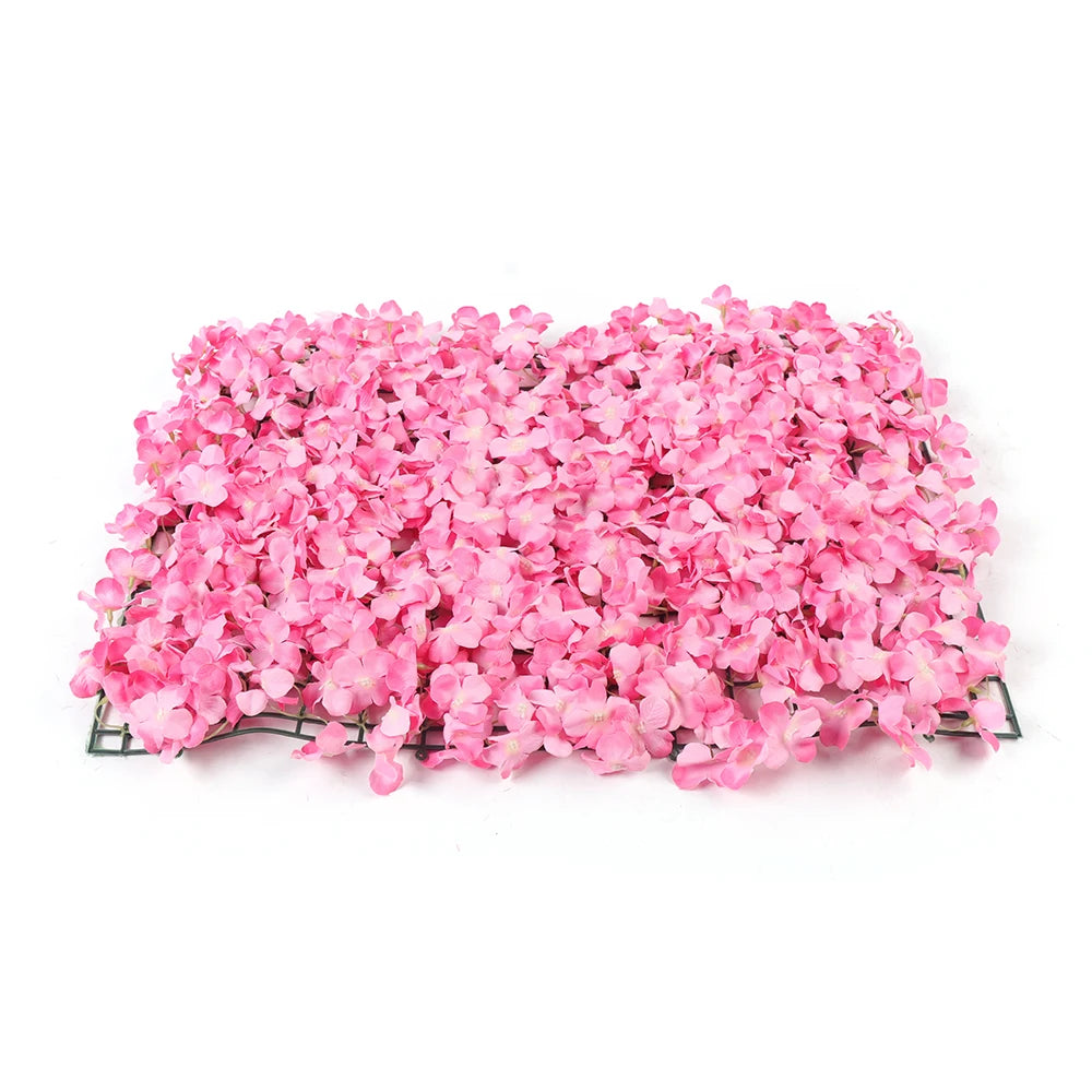 Silk Rose Flower Wall Panels Ten Pack Party Decoration