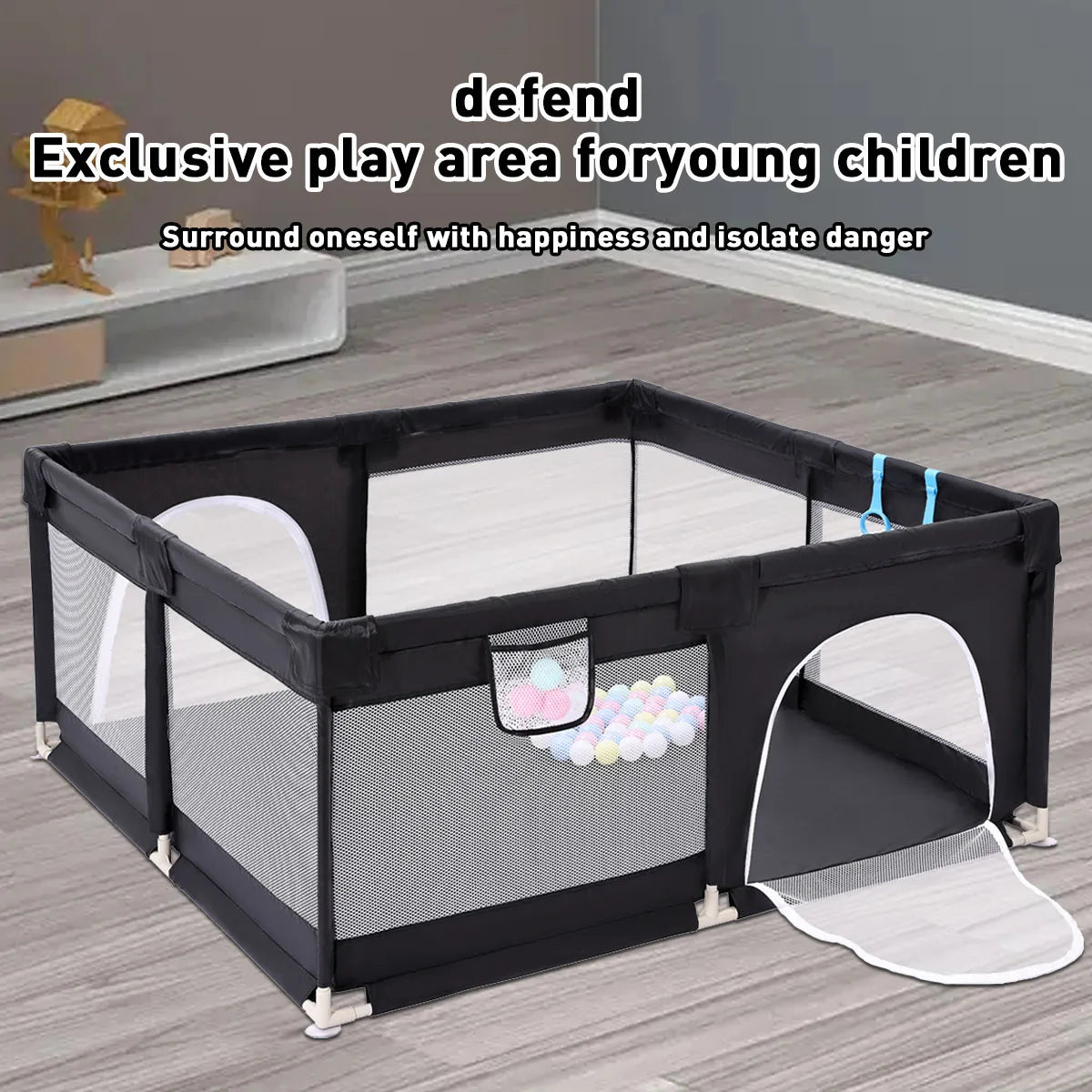 Devine In And Out Baby Playpen Indoor Safety Fence For Kids