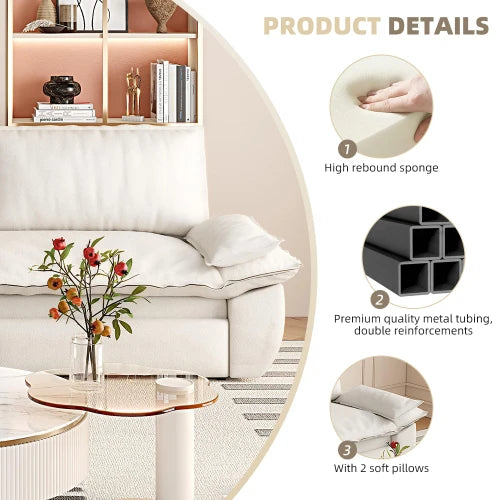 Convertible Sofa Bed Three In One Sleeper Loveseat