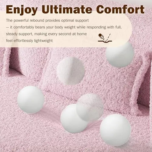 CN Convertible Floor Sofa With Two Cushions And Mattress